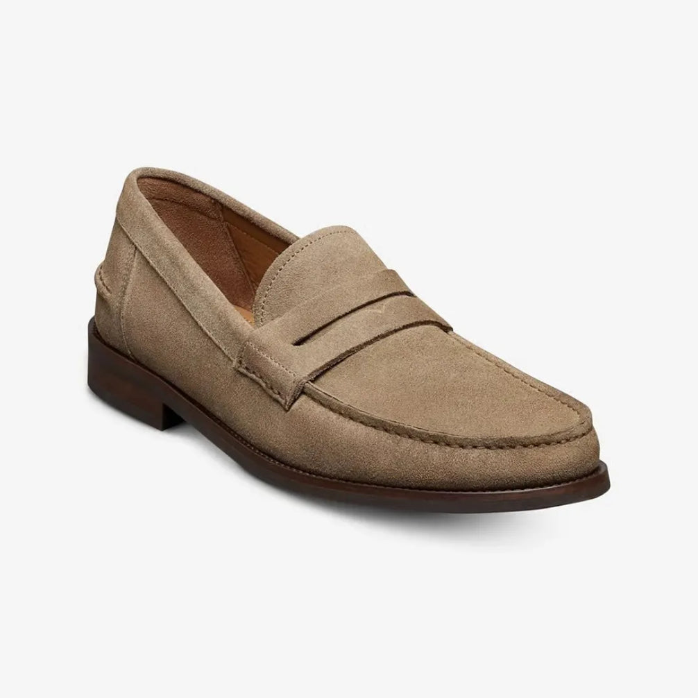Marano Beefroll Suede Penny Loafer for Men - Suede Penny Loafers