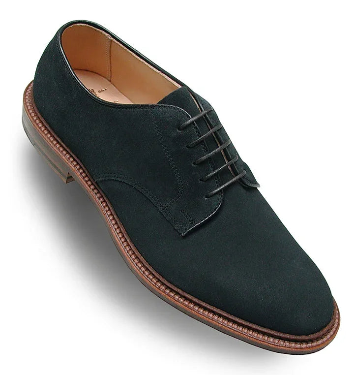 Mirabello Heavy-Welt Suede Derby for Men - Rugged Suede Derby Shoes