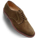 Minucciano Double-Welt Suede Derby for Men - Contrast-Stitched Suede Shoes