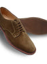Minucciano Double-Welt Suede Derby for Men - Contrast-Stitched Suede Shoes