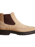 Meduno Suede Wingtip Chelsea Chelsea Boot for Men - Brogued Suede Chelsea Boots