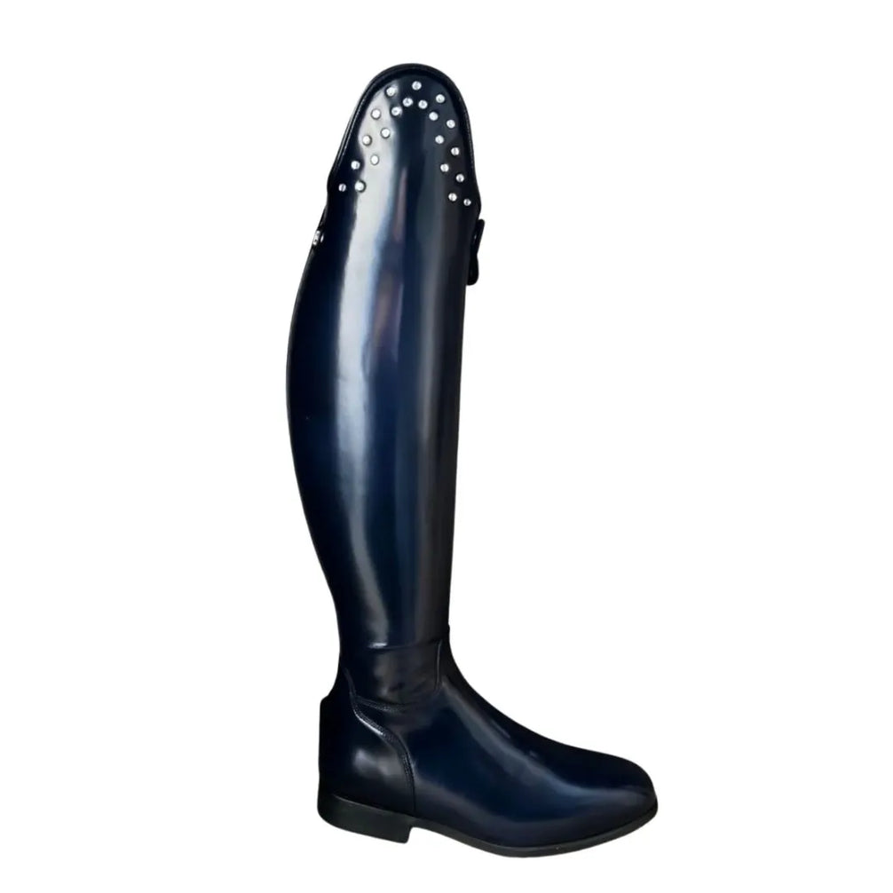 Majadas Crystal-Edge Dress Riding Boot for Men - Leather Dressage Boots