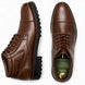 Munster Cap-Toe Work Boot for Men - Heavy Lug-Sole Leather Boots