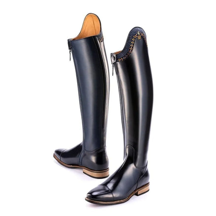 Maqueda Crystal-Trim Dress Dress Riding Boot for Men - Tall Leather Dressage Boots