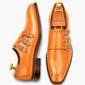 Milan Triple Monk Strap Shoes for Men - Goodyear Welted Full-Grain Leather