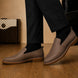 Moscow Opera Slip-On for Men - Nubuck Crepe-Sole Laceless Shoes