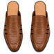 Molveno Croc-Embossed Slit Mule for Men - Backless Block-Heel Slip-On Shoes