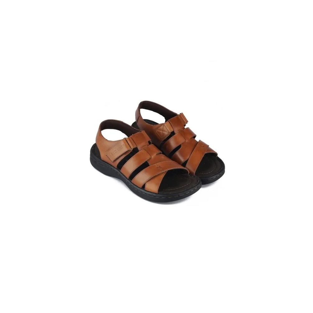 Milos Open-Toe Multi-Strap Sandal for Men - Back-Strap Leather Sandals