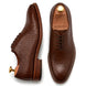 Meta Croc-Embossed Wholecut Oxford for Men - Goodyear Welted Leather Shoes