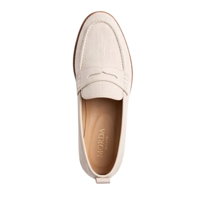 Moncenisio Linen Penny Penny Loafer for Men - Summer Penny Loafers