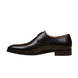 Monclassico Wingtip Monk Single Monk for Men - Brogued Monk Strap Shoes