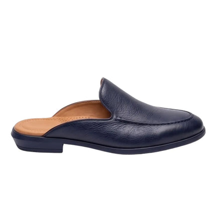 Massello Deep-Tone Mule Mule for Men - Leather Backless Loafers