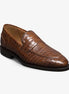 Marcaria Croc-Embossed Penny Loafer for Men - Croc Leather Penny Loafers