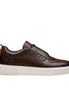 Mollaro Woven-Embossed Sneaker for Men - Textured Leather Sneakers