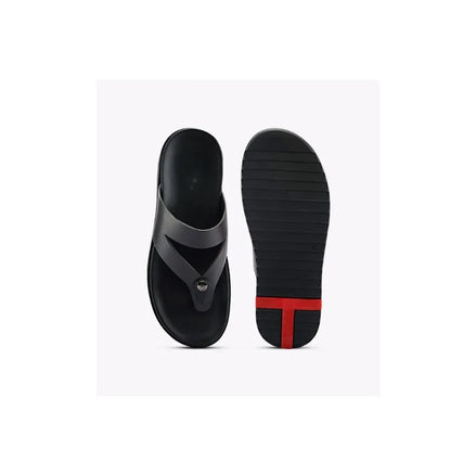 Mortelle Cross Thong Flip-Flop for Men - Leather Flip-Flops