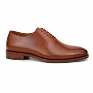 Meta Wholecut Oxford // Cognac Tan