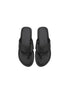Marzocca Embossed Thong Flip-Flop for Men - Textured Leather Flip-Flops