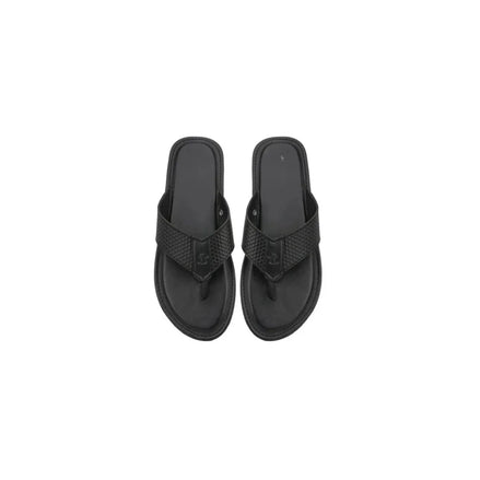 Marzocca Embossed Thong Flip-Flop for Men - Textured Leather Flip-Flops