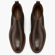 Moorfield Slim Chelsea Boot // Black Suede