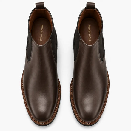 Moorfield Slim Chelsea Boot // Black Suede
