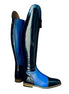 Mesas Two-Tone Patent Croc Dress Riding Boot for Men - Statement Dressage Boots