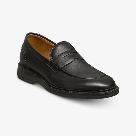 Marentino Textured-Grain Penny Loafer for Men - Leather Penny Loafers