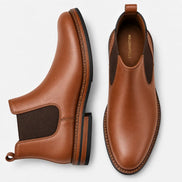 Moorfield Slim Chelsea Boot // Black Suede