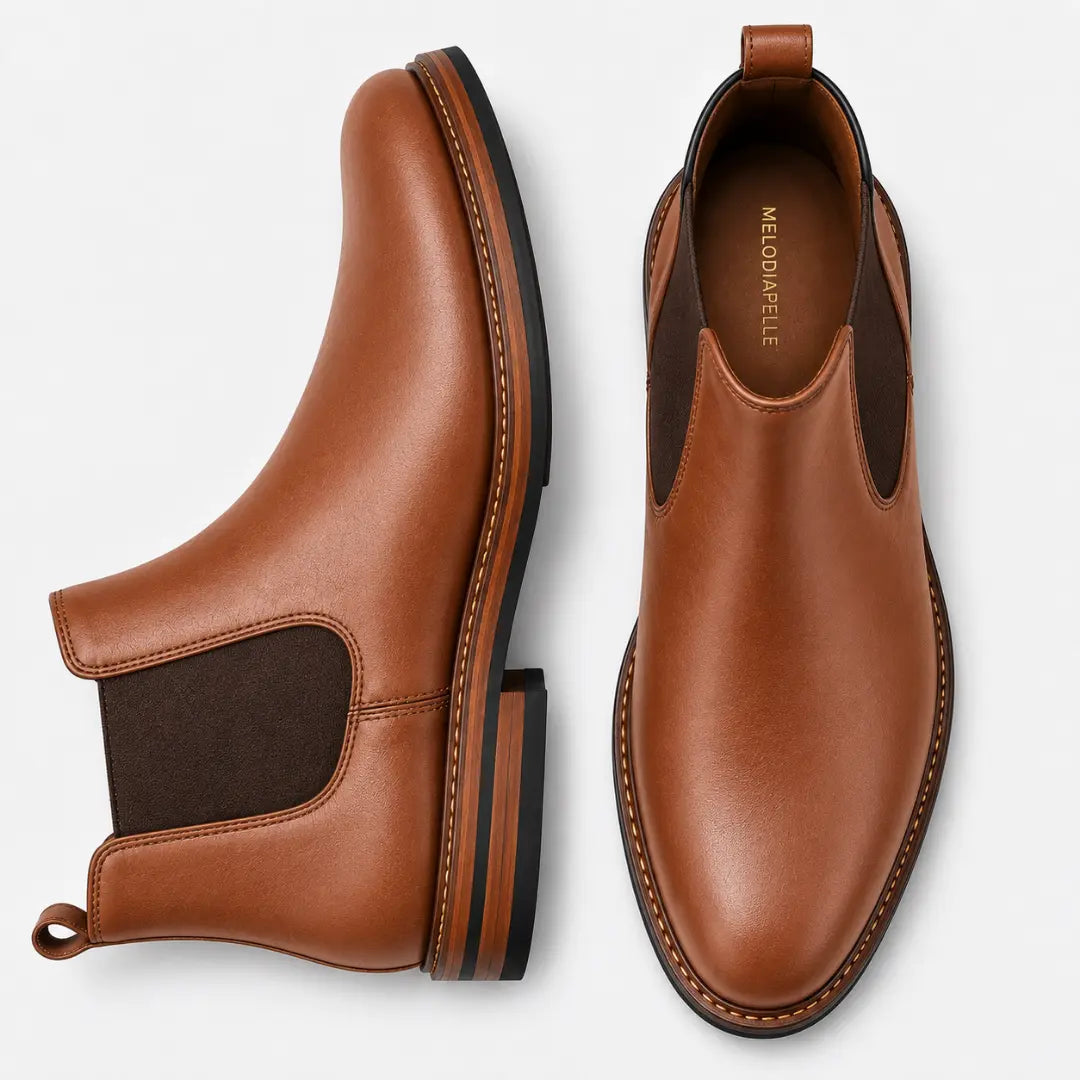 Moorfield Slim Chelsea Boot // Black Suede