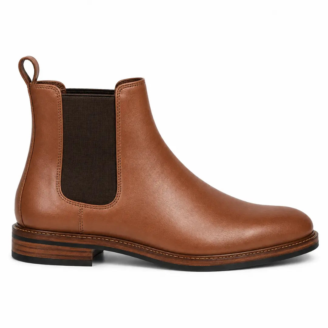 Moorfield Slim Chelsea Boot // Black Suede