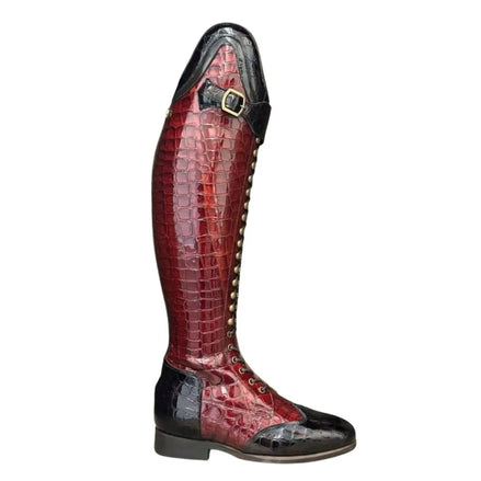 Mancera Croc Field Field Riding Boot for Men - Croc-Embossed Riding Boots