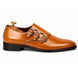 Montecito Double Monk Strap Shoes for Men - Goodyear Welted Full-Grain Leather