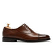 Marcello Burnished Semi-Brogue Cap-Toe Oxford for Men - Goodyear Welted Formal Shoes