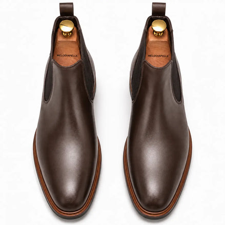 Mirage Chelsea Boot for Men - Goodyear Welted Full-Grain Leather Boots