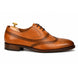 Mossverde Hand-Patina Wingtip Brogue Oxford for Men - Goodyear Welted Leather Shoes