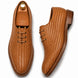 Morrigan Full-Woven Oxford for Men - Handmade Basket-Weave Leather Dress Shoes
