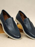 Melilli Pebble Venetian Loafer for Men - Leather Slip-On Loafers