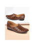 Moradabad Slit-Vamp Peshawari Mojari for Men - Cut-Out Leather Mojari Shoes