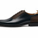Montserrat Two-Tone Saddle Oxford for Men - Goodyear Welted Spectator Dress Shoes