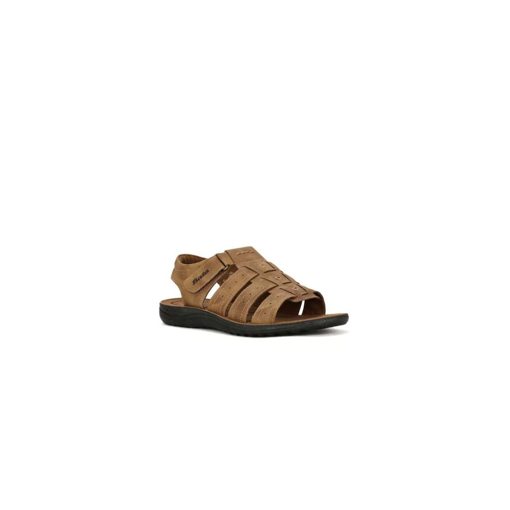 Milna Nubuck Multi-Strap Fisherman Sandal for Men - Open-Toe Nubuck Fisherman Sandals