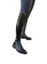 Marchagaz Patent On-Foot Dress Riding Boot for Men - Patent Dressage Boots