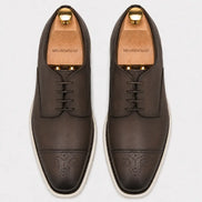 Moorland Cap-Toe Derby // Dark Chocolate