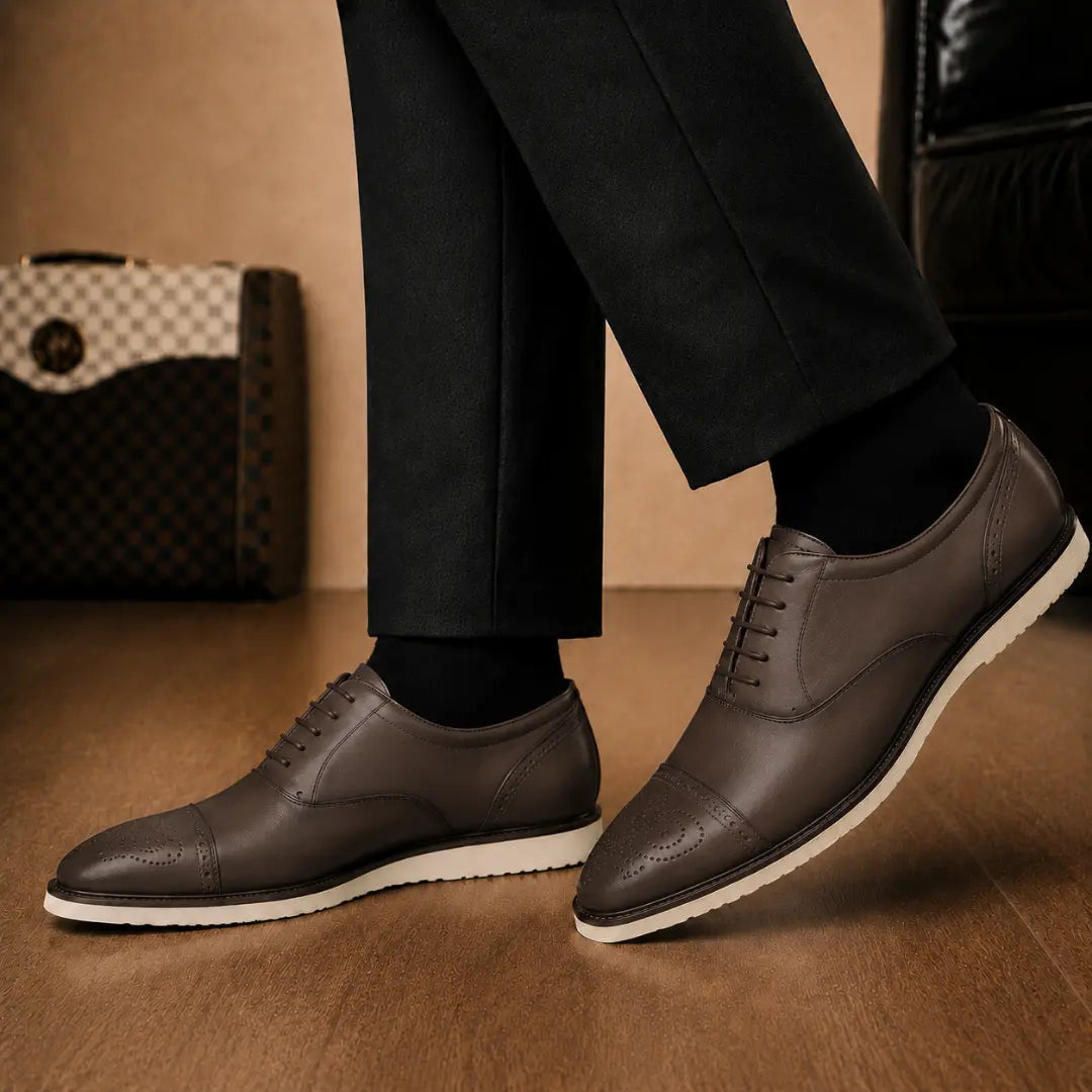 Moorland Cap-Toe Derby // Dark Chocolate