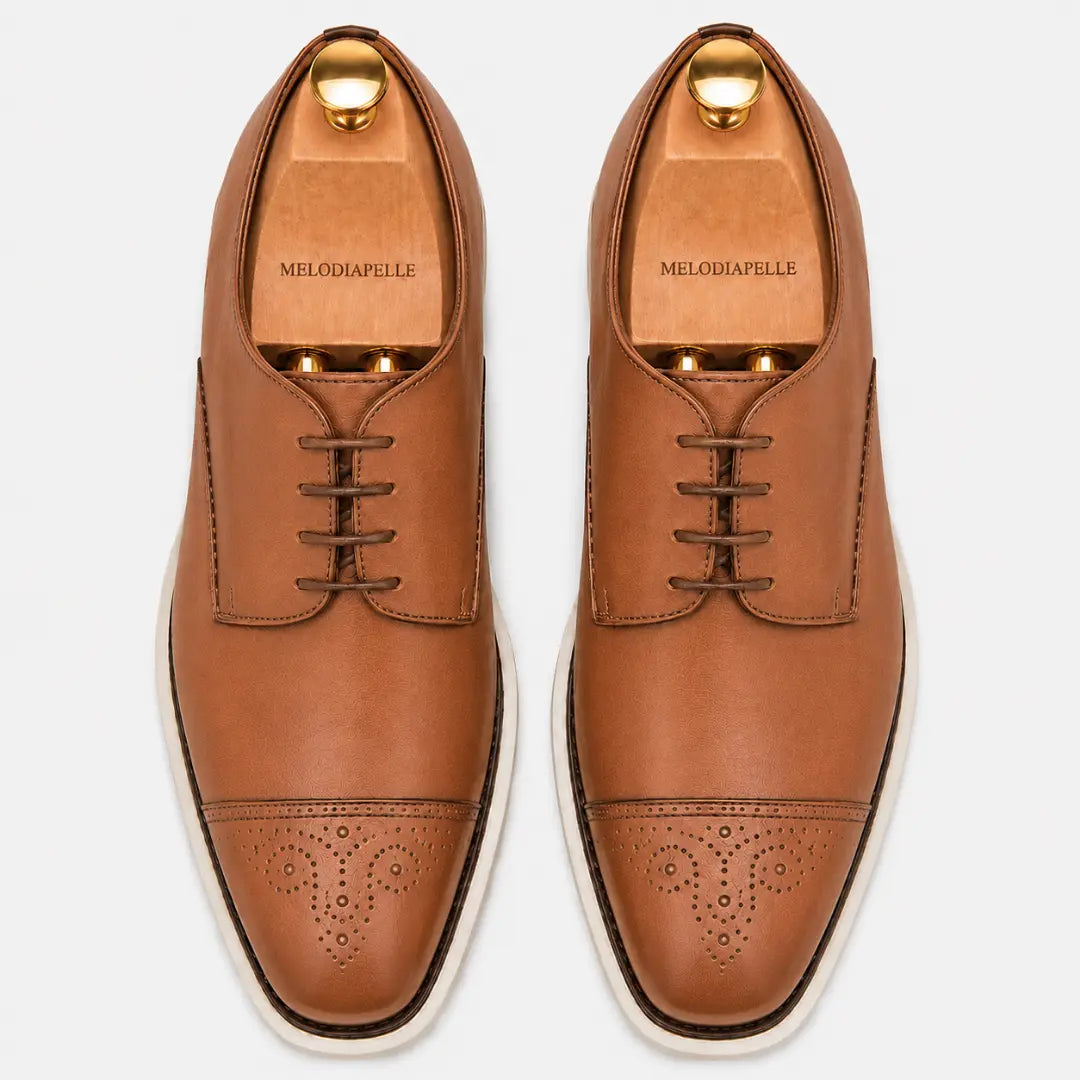 Moorland Cap-Toe Derby // Dark Chocolate