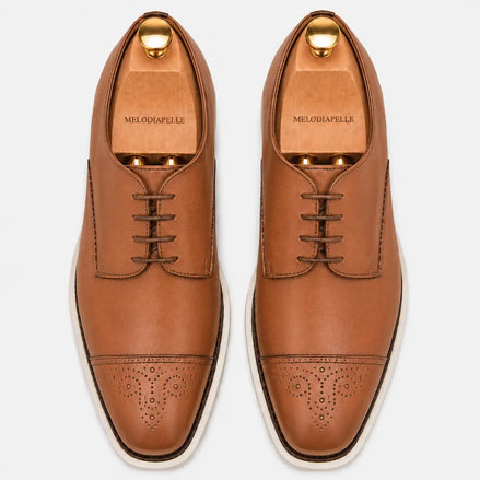 Moorland Cap-Toe Derby // Dark Chocolate