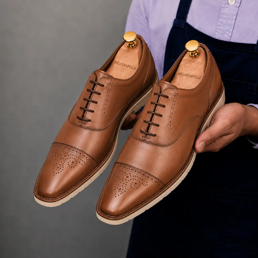 Moorland Cap-Toe Derby // Dark Chocolate