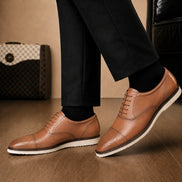 Moorland Cap-Toe Derby // Dark Chocolate