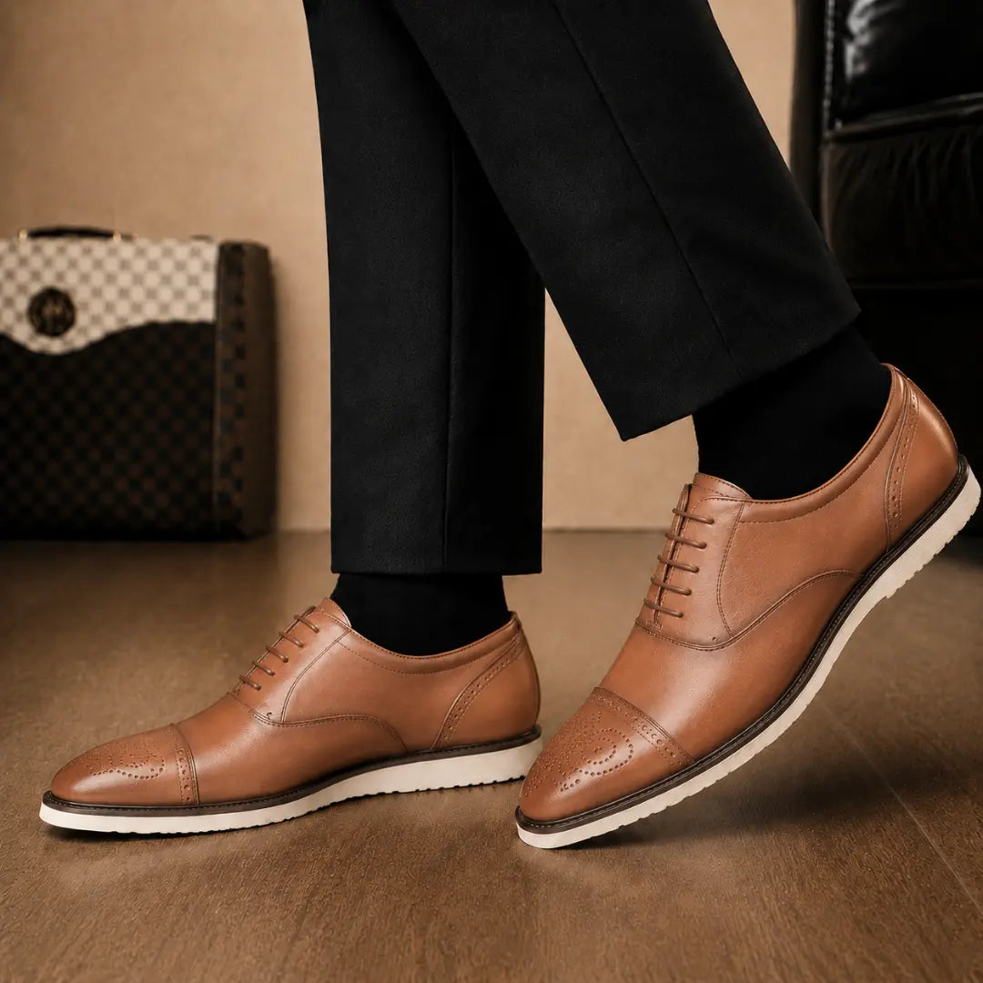 Moorland Cap-Toe Derby // Dark Chocolate