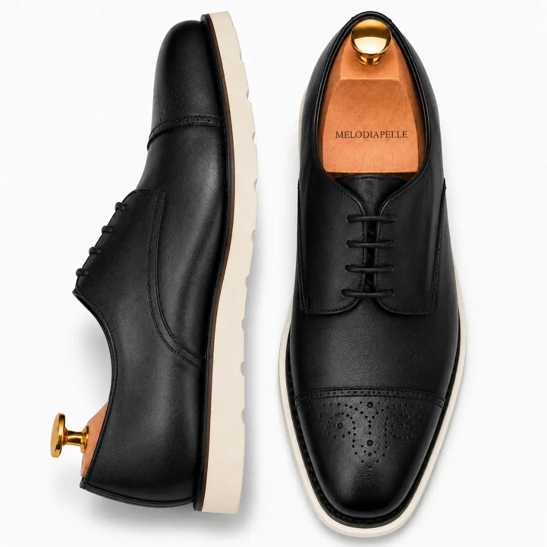 Moorland Cap-Toe Derby // Dark Chocolate