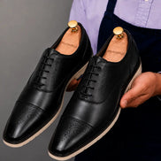 Moorland Cap-Toe Derby // Dark Chocolate