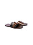 Mauguio Two-Tone Overlap Slide for Men - Leather Slides